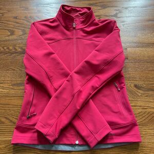 Eddie Bauer pink/red women's zip up jacket size small